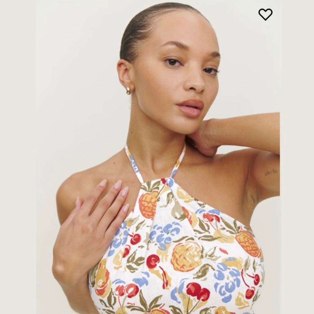 🌿|NWT| Reformation Dory Linen Dress - Picture 3 of 16